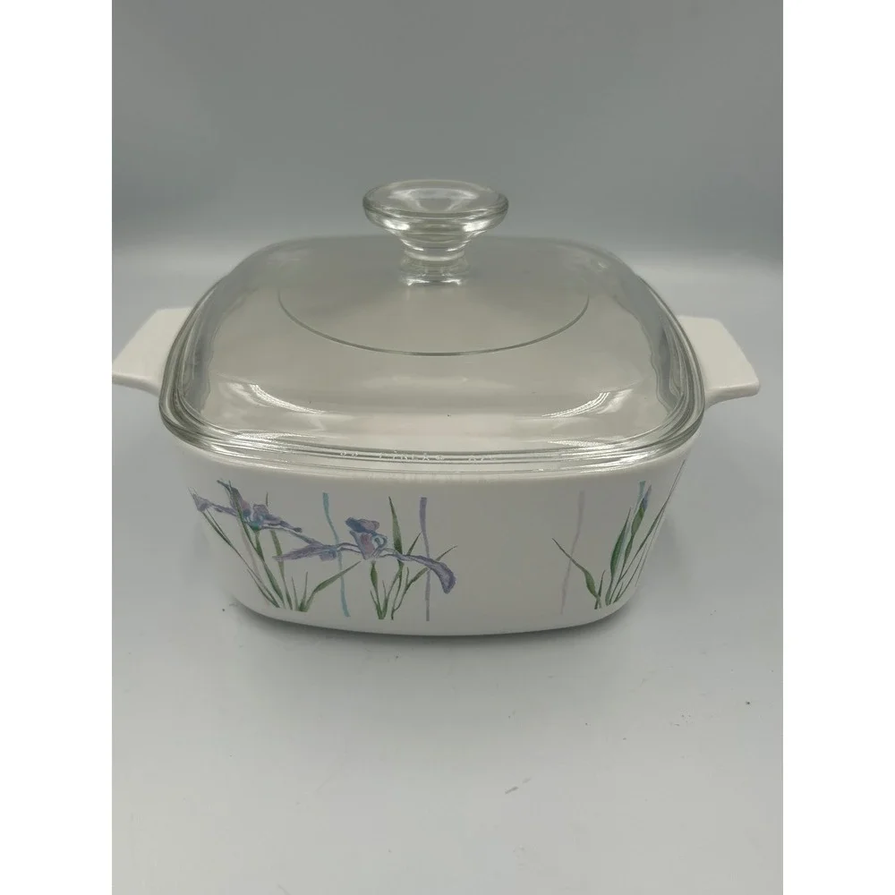 Corning Ware Iris set